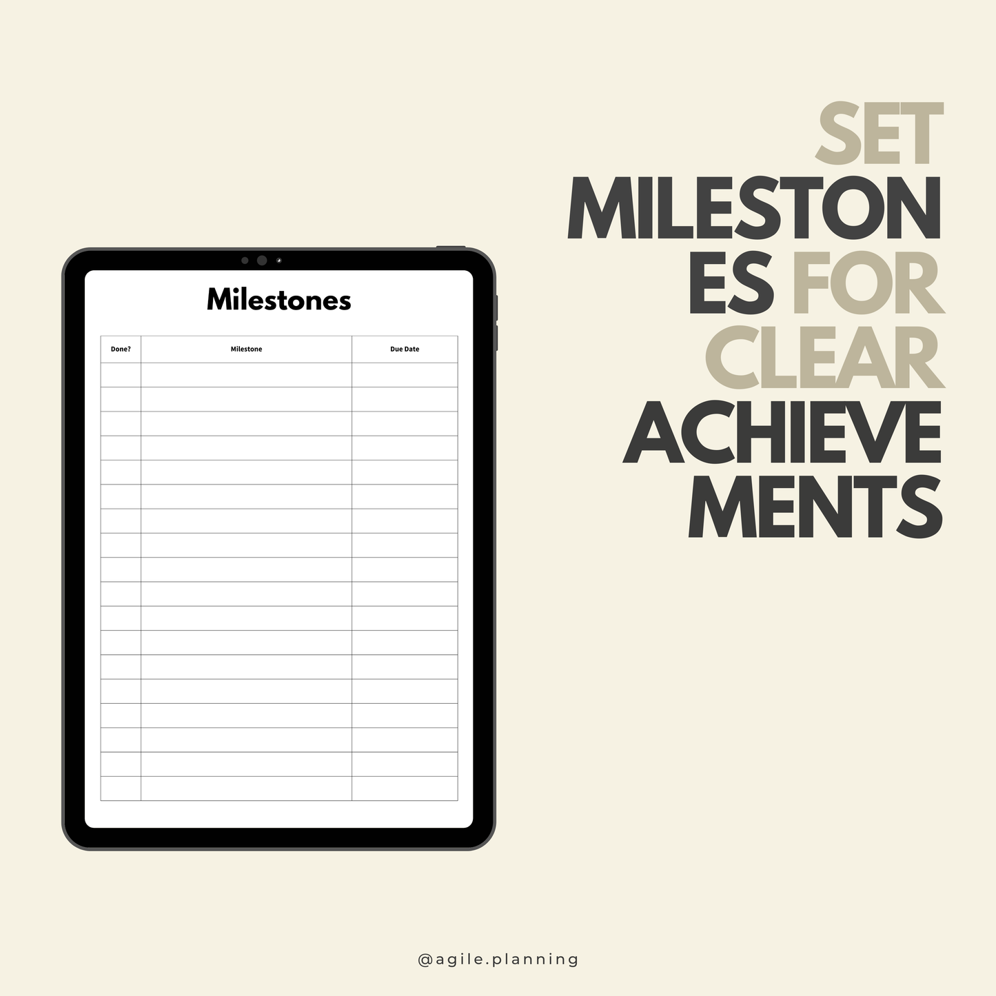 2024/25 Academic Planner for iPad | Hyperlinked Study & Organization Tool for Goodnotes